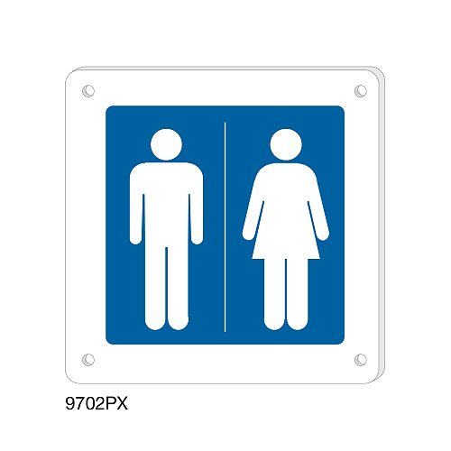Servizi - Plexiglass - C - 200x200 mm - Monofacciale - 4 Fori