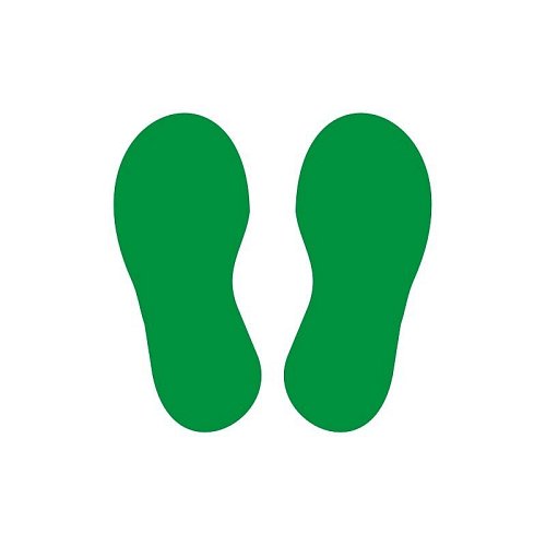 Orme di segnalazione percorsi obbligatori - Verde