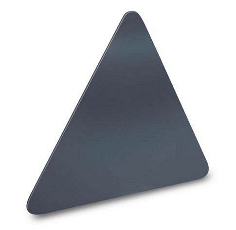Triangolo neutro semilavorato