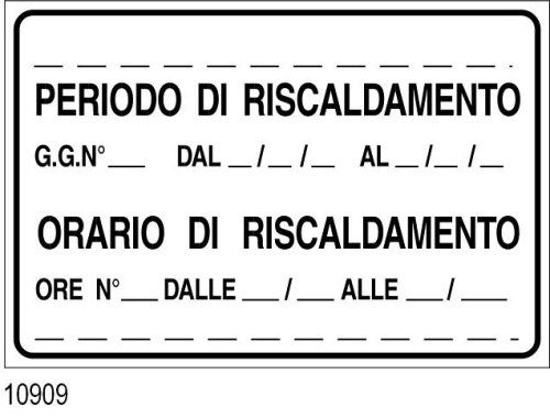 Periodo di riscaldamento