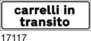 Carrelli in Transito - C - Alluminio CL.2 105x35 cm