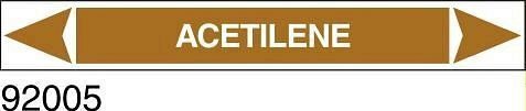 Acetilene - etichetta