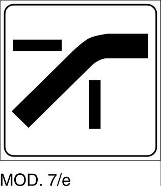 Andamento della strada principale