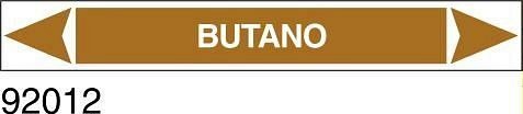 Butano - etichetta - A - PVC adesivo - 175x30 mm