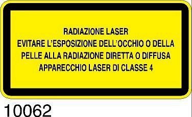 Radiazione Laser - 50pz
