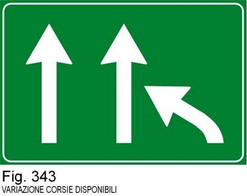 Variazione corsie disponibili - A - Ferro CL.1 90x135 cm