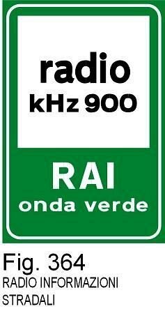 Radio informazioni stradali - A - Alluminio CL.1 40x60 cm