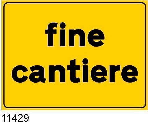 Fine Cantiere - C - Ferro CL.2 90x135 cm