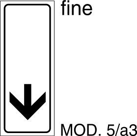Fine - B - Ferro CL.1 15x35 cm