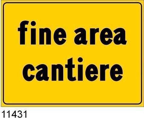 Fine area cantiere