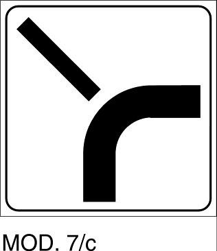Andamento della strada principale