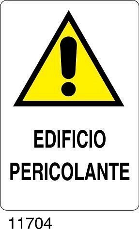 Edificio Pericolante - B - Polionda 500x700 mm