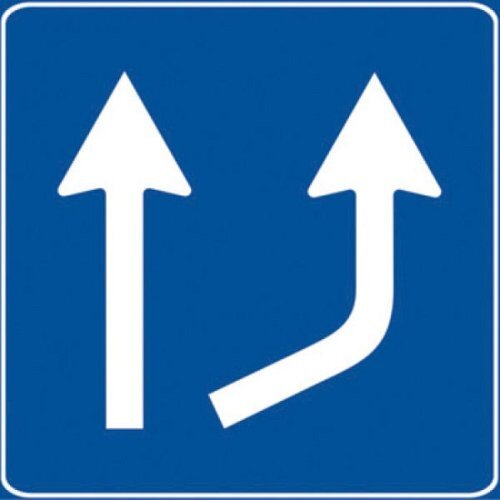 Variazione corsie disponibili - C - Alluminio CL.1 200x200 cm