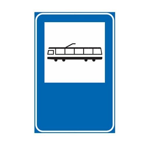 Fermata del Tram - C - Alluminio CL.1 90x135 cm
