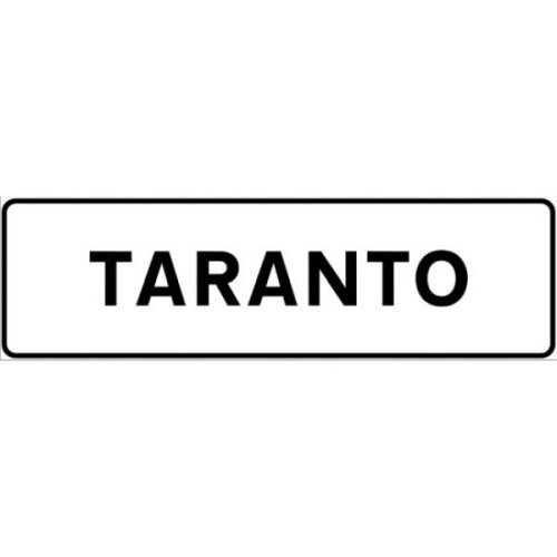 Inizio Centro Abitato - A - Alluminio CL.2 150x70 cm