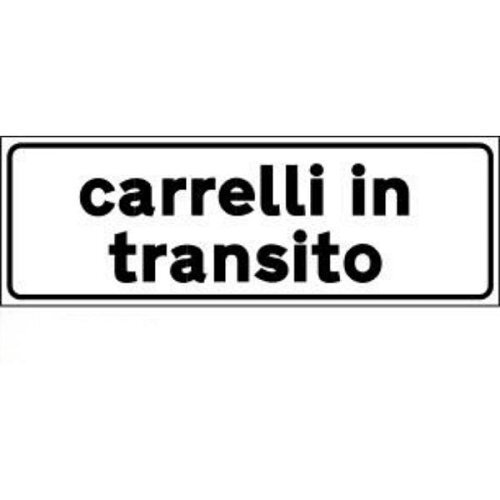Carrelli in Transito - B - Alluminio CL.1 80x27 cm
