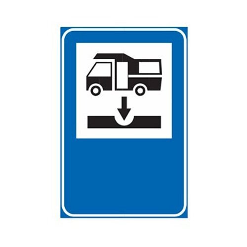 Area attrezzata con impianti di scarico