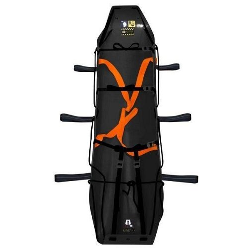 Rolly – Barella arrotolabile Kong per soccorso in spazi confinati - Nero