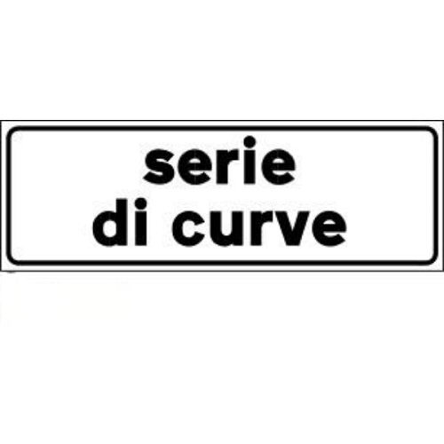 Serie di Curve - A - Ferro CL.1 53x18 cm