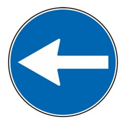 Direzione obbligatoria a sinistra
