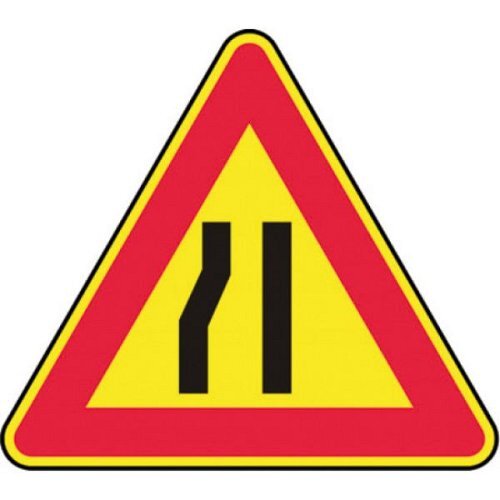 Strettoia asimmetrica a sinistra