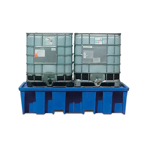 Vasca di Raccolta per 2 Cisternette a Carico Diretto