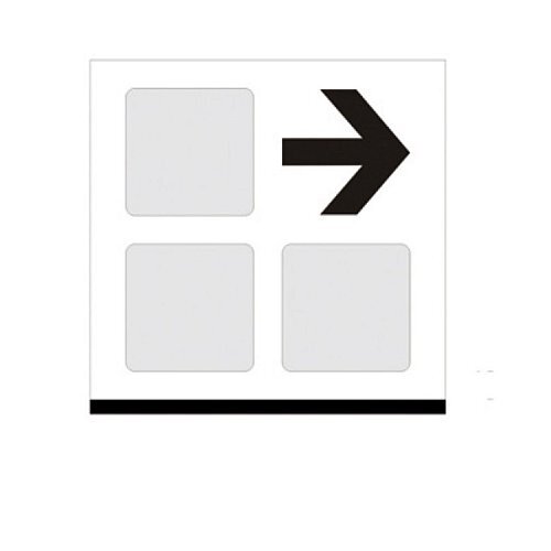 Segnale di conferma urbano - A - Alluminio CL.2 50x50 cm