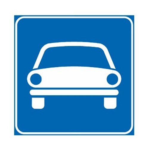 Strada riservata ai veicoli a motore - A - Ferro CL.2 40cm