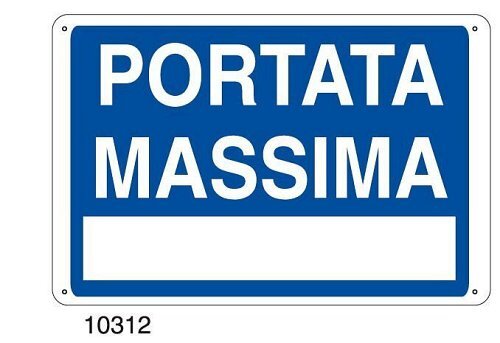 Portata massima - C - Alluminio 500x330 mm