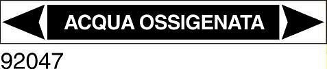 Acqua ossigenata - etichetta