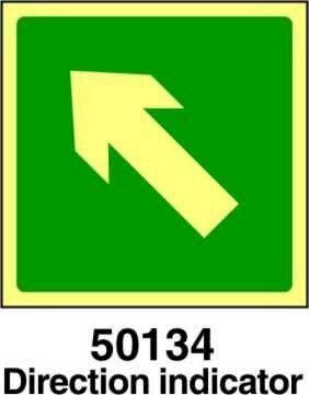 Direction indicator - B - PVL 300x300 mm