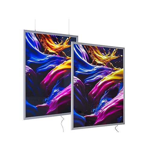Cornice a Scatto Retroilluminata a LED da Parete