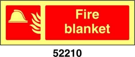 Fire blanket - A - ADL 300x100 mm