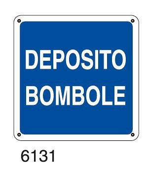 Deposito bombole - A - Alluminio 120x120 mm