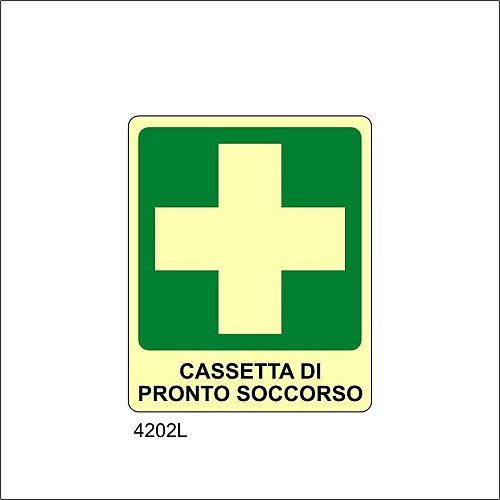 Cassetta di Pronto Soccorso Luminescente