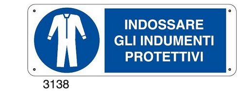 Indossare gli indumenti protettivi