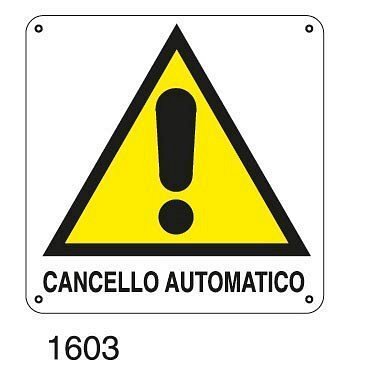 Cancello automatico - B - Alluminio 220x220 mm