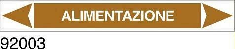 Alimentazione - etichetta - A - PVC adesivo - 175x30 mm