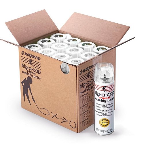 TRACCIATORE DA CANTIERE TRIG-A-CAP® ORIGINAL - Bianco - 1 Bomboletta