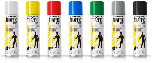 TRAFFIC PAINT bombolette vernice per macchinetta traccialinee