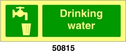 Drinking water - A - PVL 300x100 mm