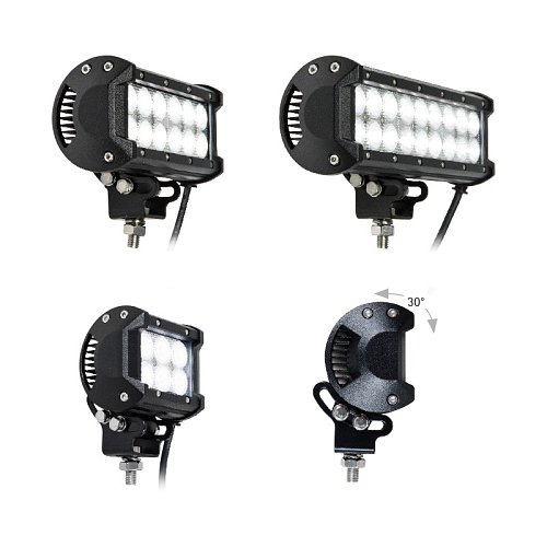 Fari Da Lavoro Hella "Die Starken", Led, Montaggio Esterno - Foto 6