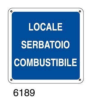Locale serbatoio combustibile - B - Alluminio 160x160 mm