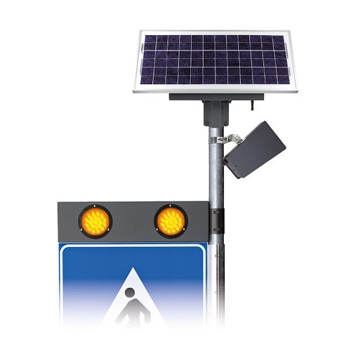 Safety Cross Impianto lampeggiante per passaggi pedonali