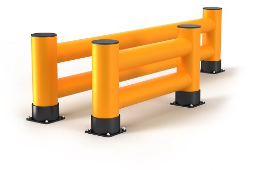 RACK END DOUBLE Proteggi scaffalatura a tavola doppia