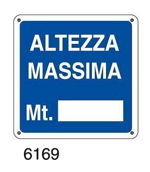 Altezza massima mt