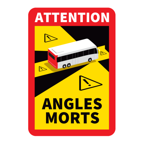 Angles Morts (Francia) Pullman - PVC Adesivo - 170x250 mm