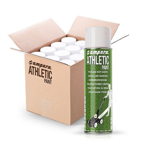 Vernice in aerosol per tracciatura su erba – Ampere Athletic Paint® - 12 Bombolette