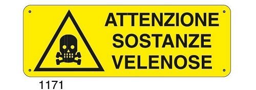 Attenzione sostanze velenose