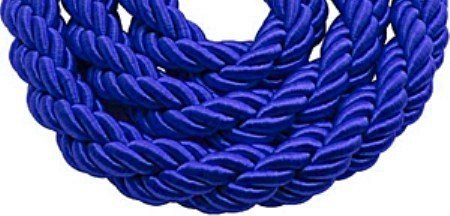 Cordone di delimitazione al metro senza moschettoni - Colore Blu